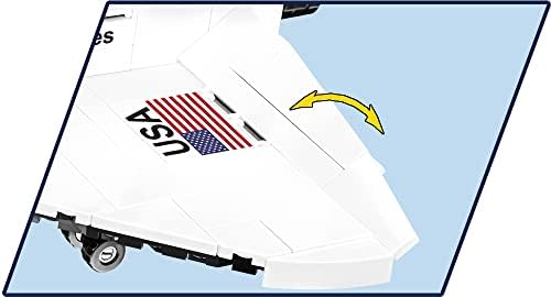 COBI Navette Spatiale Atlantis + Enfant + Anniversaire + Éducation + Grande Taille (160pcs) + Spaceship Toy