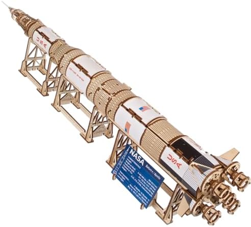 UGEARS NavLETTE Spatiale Discovery de la NASA - Maquette en Bois à Construire pour Adultes Passionnés d'Espace - Échelle