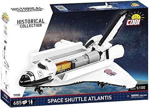 COBI Navette Spatiale Atlantis + Enfant + Anniversaire + Éducation + Grande Taille (160pcs) + Spaceship Toy